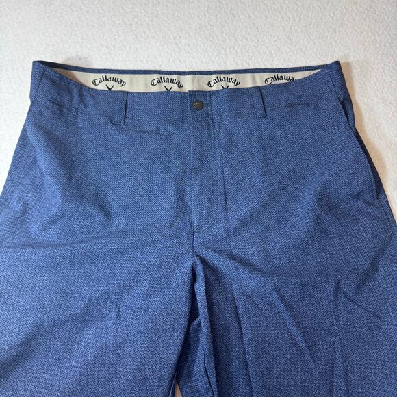 Men's Blue Callaway Golf Shorts Size 38 - Picture 1 of 10